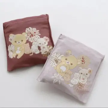 폴 앤 조 리락쿠마 에코백 그레이 브라운