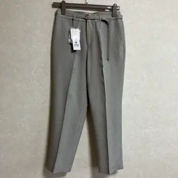 TAKAQ 라이트 그레이 슬랙스 새상품 L 사이즈