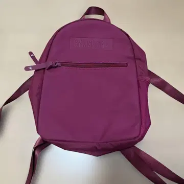 GYMSHARK 퍼플 미니 백팩