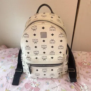 [ 24시간 이내 발송 ] MCM 백팩 화이트