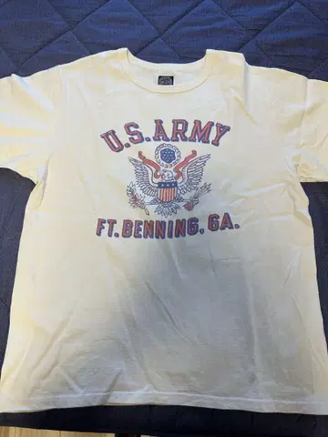 U.S. ARMY 티셔츠 크림색 사이즈 42