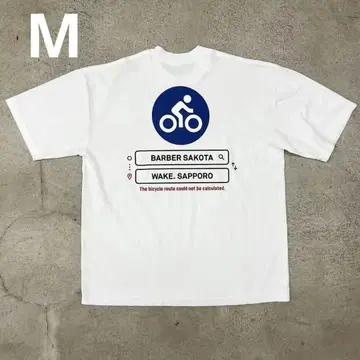 Wake sapporo barbersakota bicycle tee