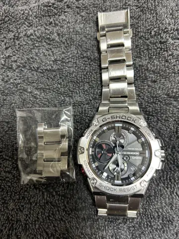 G-SHOCK GST-B100D-1A 실버/블랙