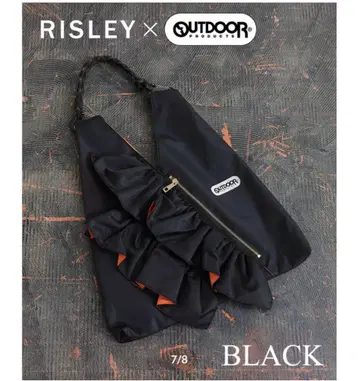 RISLEYxOUTDOOR PRODUCT 트라이앵글 프릴 백