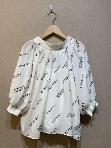 AMERI PASS CODE GATHER BLOUSE vintage