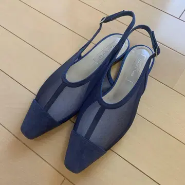 Odette e Odile 메쉬 스웨이드 샌들 23.5cm
