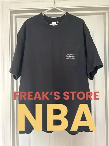 FREAK'S STORE NBA 별주 로고맨 티셔츠 빅 실루엣