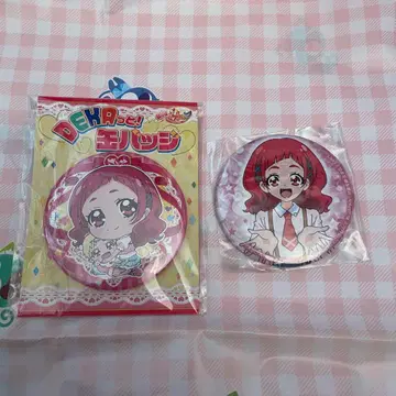 Hug! 프리큐어 DEKA! 캔뱃지 노노 하나 하구땅 세가