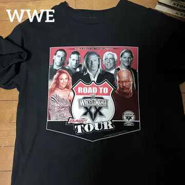 WWE RAW JAPAN TOUR 티셔츠