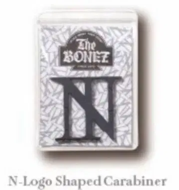 the BONEZ N-Logo Shaped Carabiner 카라비너