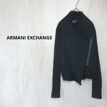 ARMANI EXCHANGE 소매 절개 비대칭 자켓