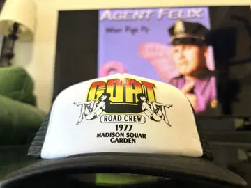 USA GOAT ROAD CREW 1977 미국차 메쉬 캡 블랙 화이트