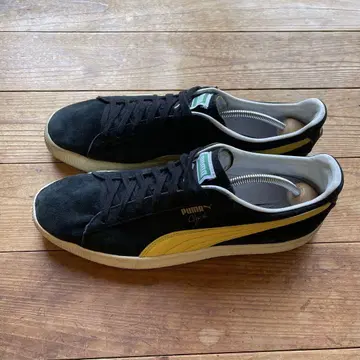 PUMA Clyde Black yellow us11 29.0 블랙