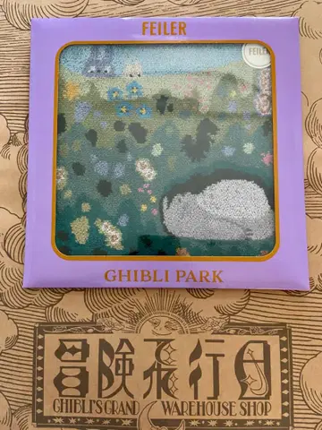 지브리 파크 한정 FEILER 토토로 FEILER