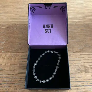 ANNA SUI 하트 모티프 실버 팔찌