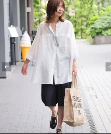 JOURNAL STANDARD relume 스탠드 칼라 셔츠