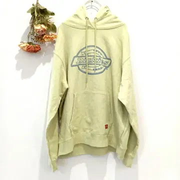 Dickies 디키즈 후드 부착 후드티 [ L ] 면100% 로고 포켓