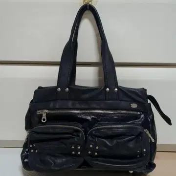 컨디션 최상 TRUNK HIROKO KOSHINO 천연 가죽 토트백