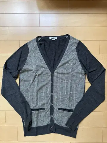 JOHN SMEDLEY 하이 게이지 니트 가디건 sizeS