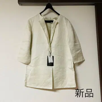 새상품 ARTISAN 아르티잔 노카라 코트 린넨 L 11호