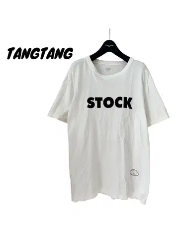 TANGTANG 탄탄 STOCK 반팔 티셔츠 S 사이즈 화이트