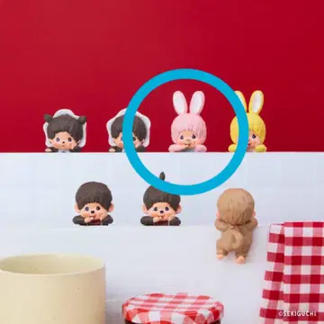 몽치치 HIPPERS 토끼 미니 피규어