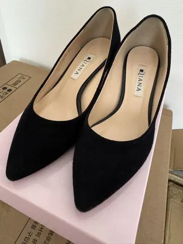 Diana 블랙 펌프스 22.0cm