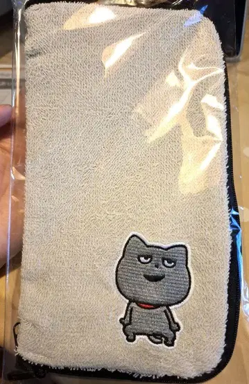 니시무라 유우지 산토리 오리지널 타월 파우치 못된 고양이