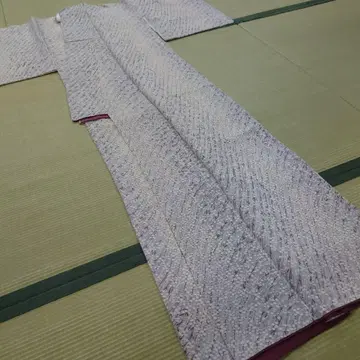 맞춤 진품 앤티크 코몬 순수 실크 겹기모노 창작품