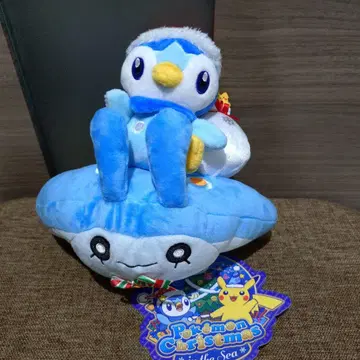 포켓몬 센터 2021 크리스마스 봉제 인형 팽도리&타만타