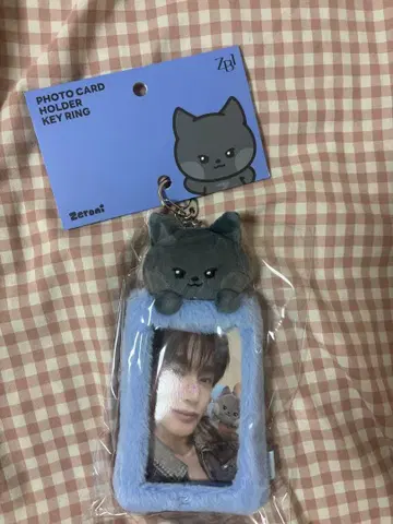 zb1 zeroni 봉제 인형 사진 홀더 키링 운니니 지웅