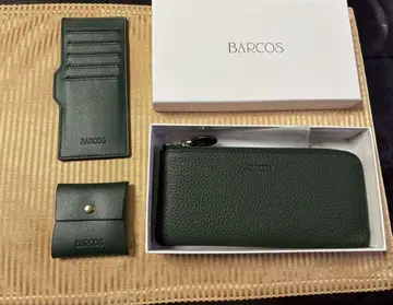 미사용 새상품 BARCOS 장지갑 그린
