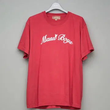 [정품] MASU BOYS T-SHIRT RED 셔츠 빨간색