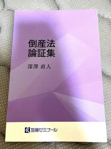 도산법 가토 세미나 논증집