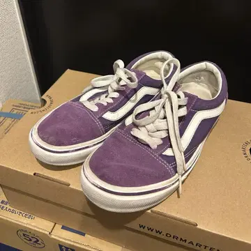 vans 퍼플 스니커즈 23.5