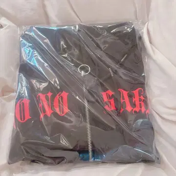 사카타 복권 A상 블랙 후드티