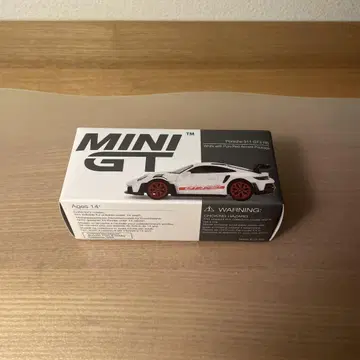 MINI GT 포르쉐 911 GT3 RS 화이트