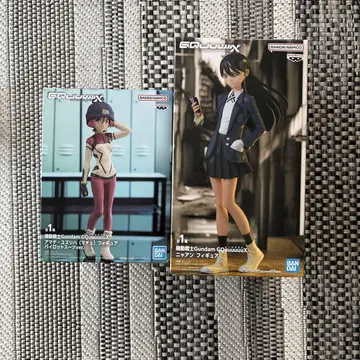 기동전사 Gundam GQuuuuuuX 냥&마츄 피규어 세트