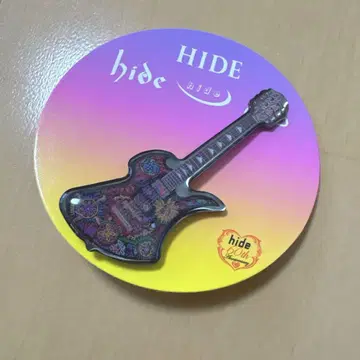 hide 핀즈 캡슐 모킹버드 기타 사이키 페인트