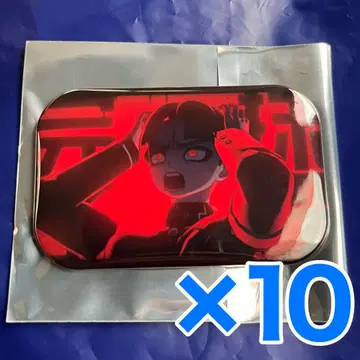 HUNDRED LINE 핸드라 토도메 스퀘어 캔뱃지 10점 마루코라쿠