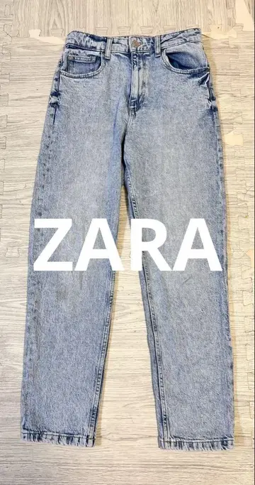 ZARA 라이트 블루 데님 38