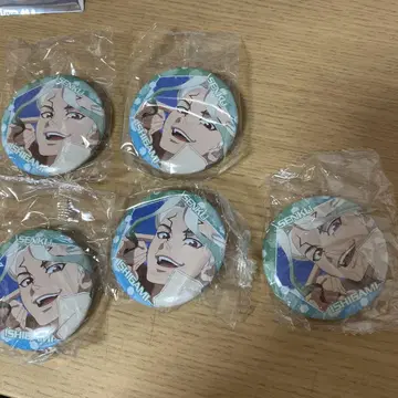Dr.STONE 이시가미 센쿠 장면 사진 캔뱃지