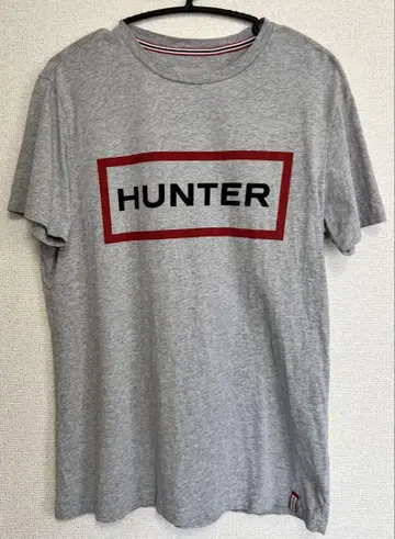 HUNTER 그레이 티셔츠