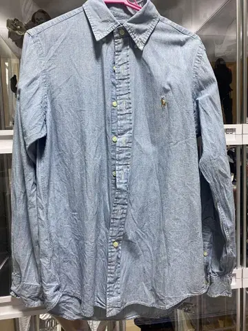 Ralph Lauren 데님 셔츠 M 사이즈 라이트 블루