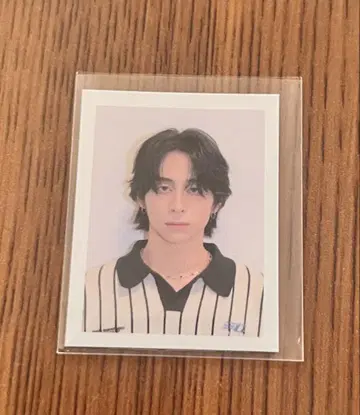 KCON JAPAN 2025 INI 니시 히로토 ID 증명사진 공식 MD
