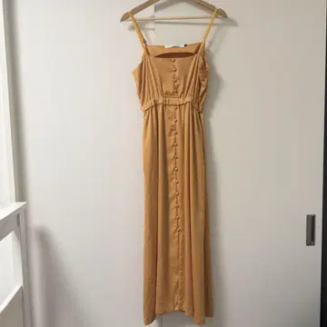 LagunaMoon 라그나문 롱 캐미 원피스 오렌지 가을