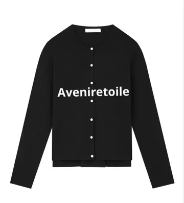Aveniretoile COUTURE 펄 버튼 가디건 32