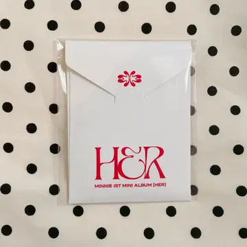 MINNIE [HER] POPUP 포토카드 세트