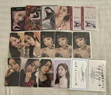 twice 다현 트레이딩 카드 묶음 판매 16장