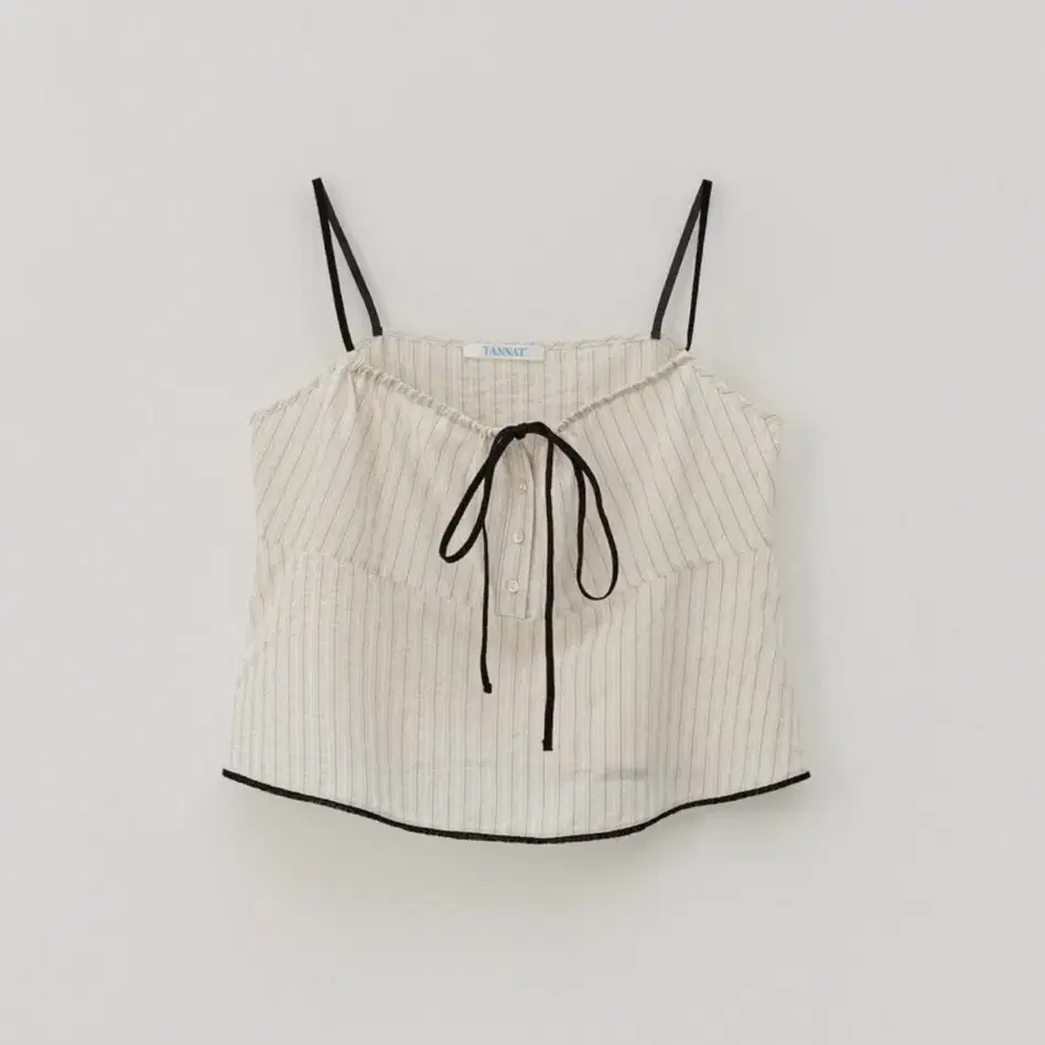 THE BARNNET / inés ribbon strap top The Barnnet Inès Ribbon Strap Top - lsca 韓国ファッション通販